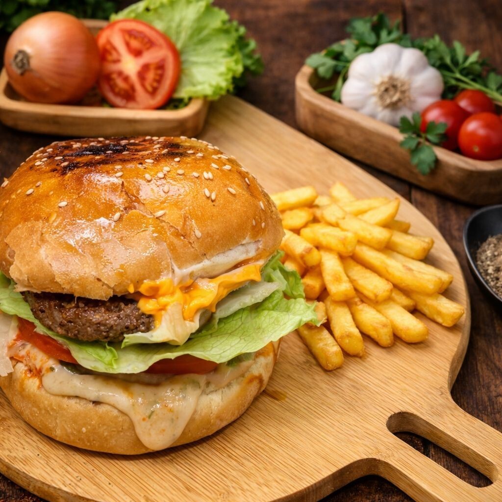 Chess Burger ( 140 g. )