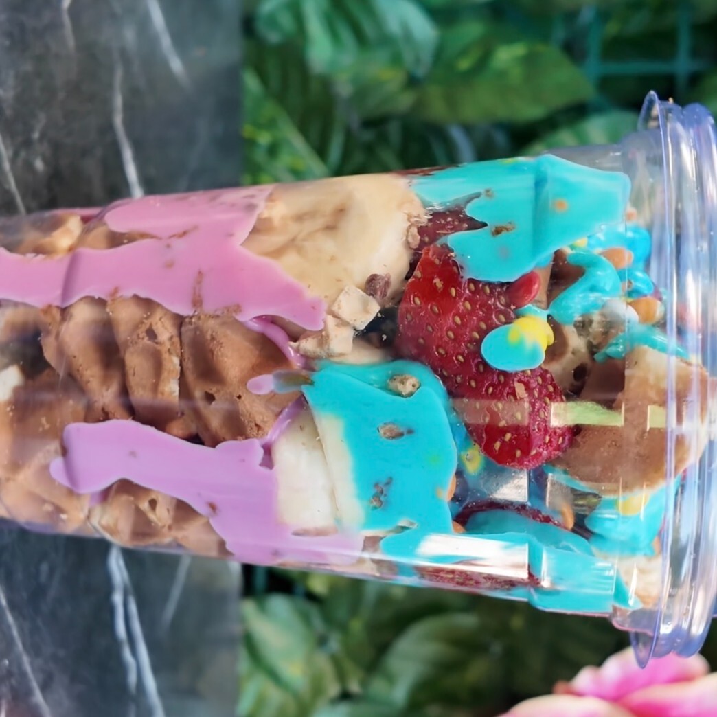 Bardak Waffle'ını Kendin Yap