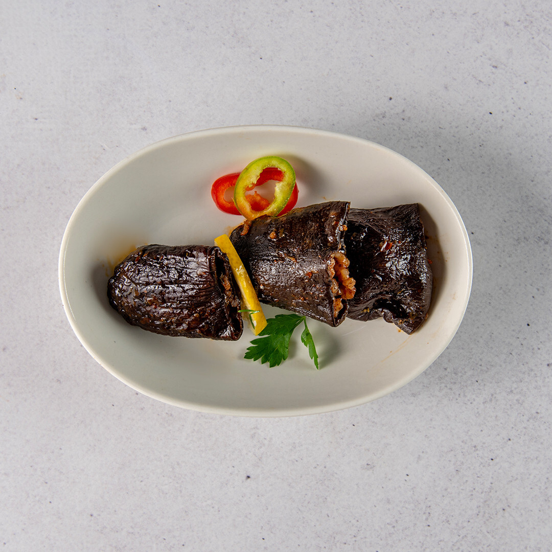 Kuru Patlıcan Dolması