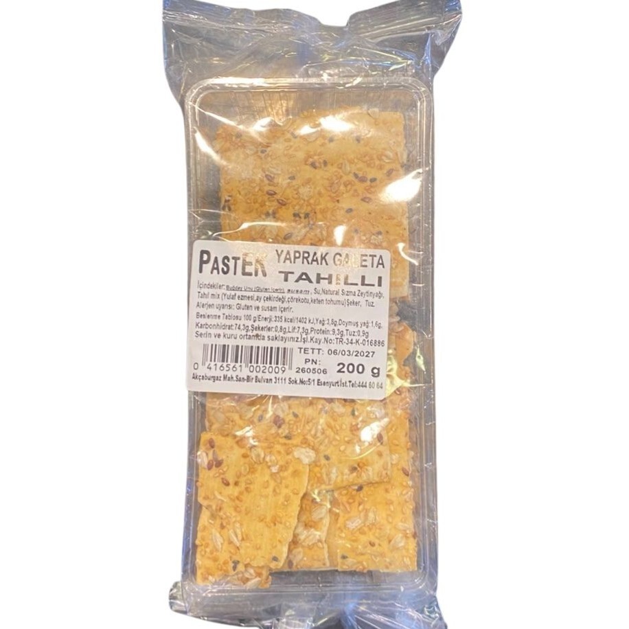 Tahıllı Yaprak Galeta 200 gr