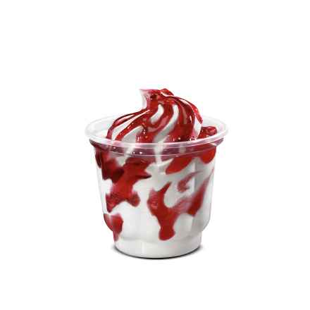 Sundae (Böğürtlen Soslu)