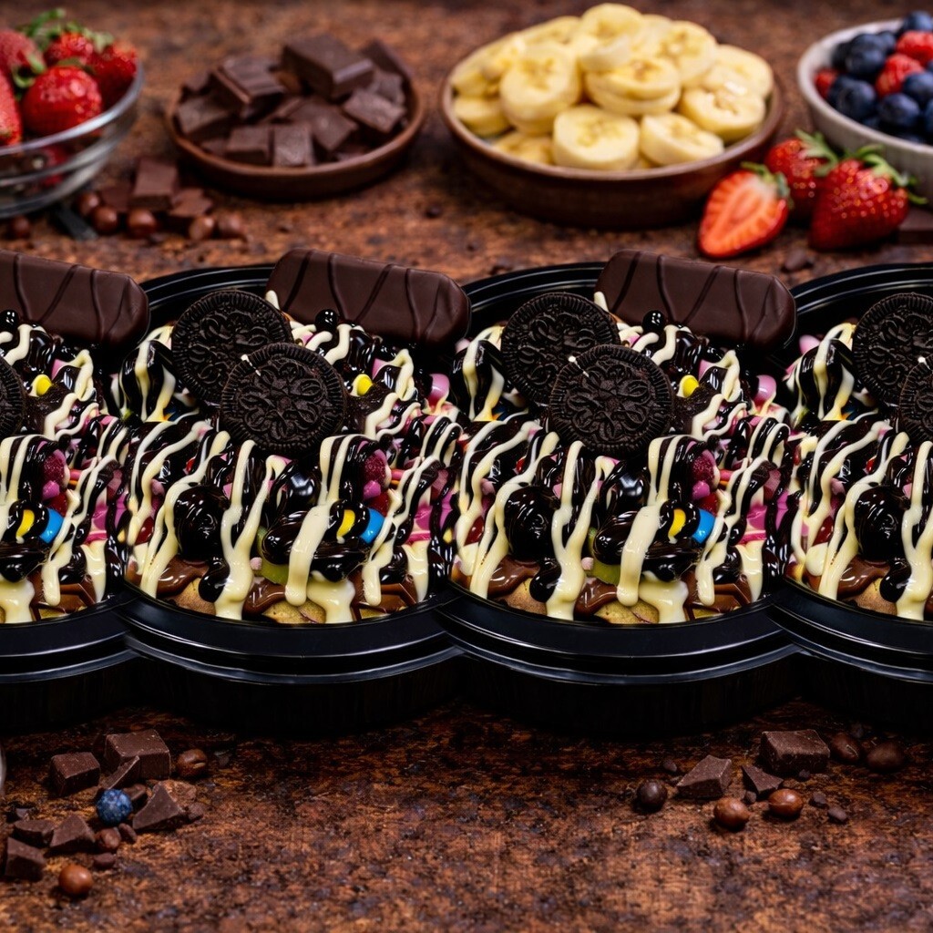 Çiçek Wafle ( 4 adet )