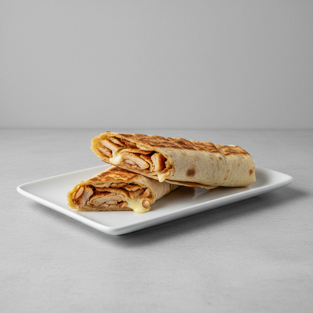 Kaşarlı Tavuk Döner Dürüm