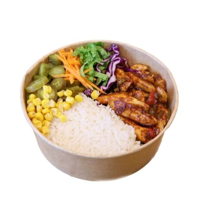 Barbekü Soslu Tavuklu Pilav