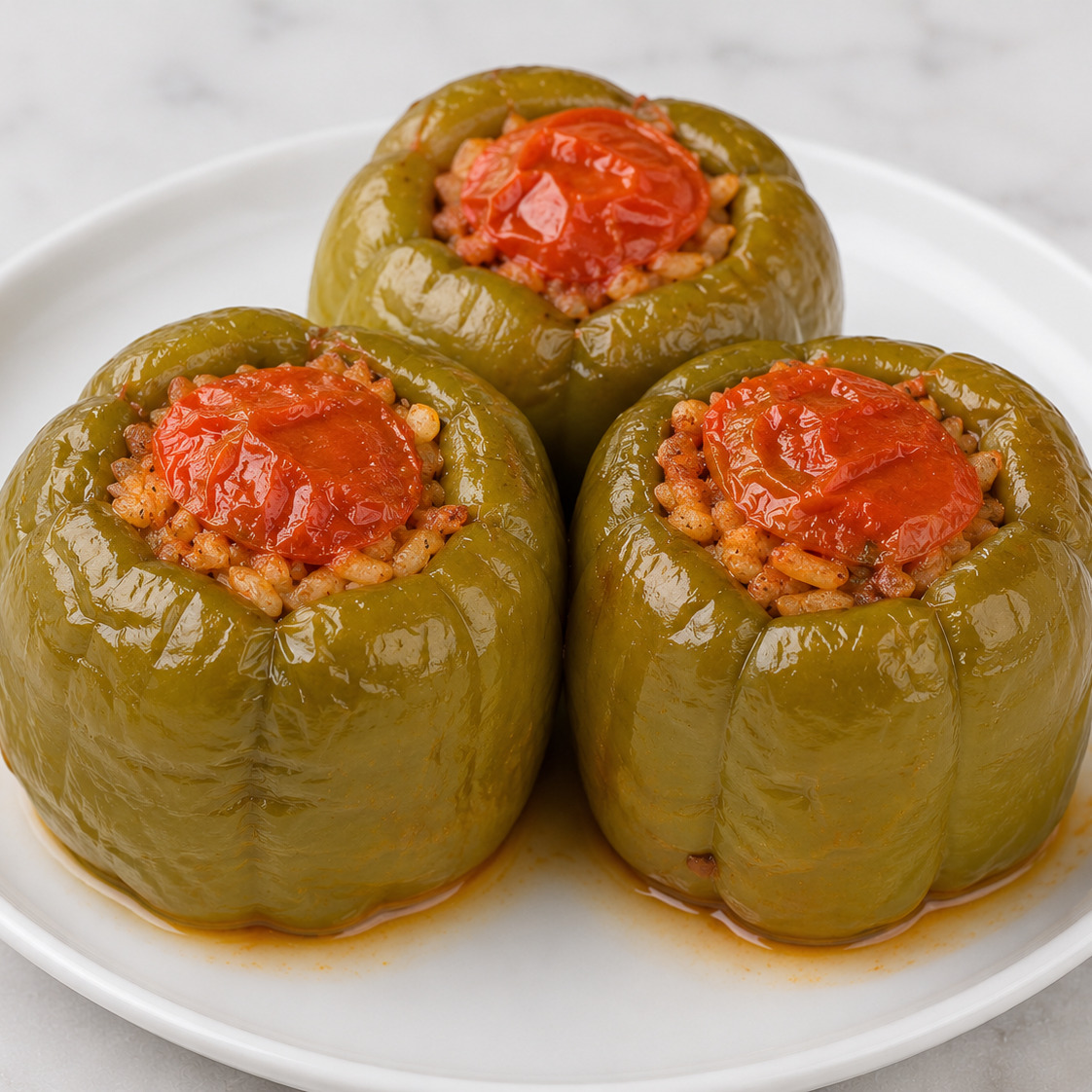 Zeytinyağlı Biber Dolması 3 Adet
