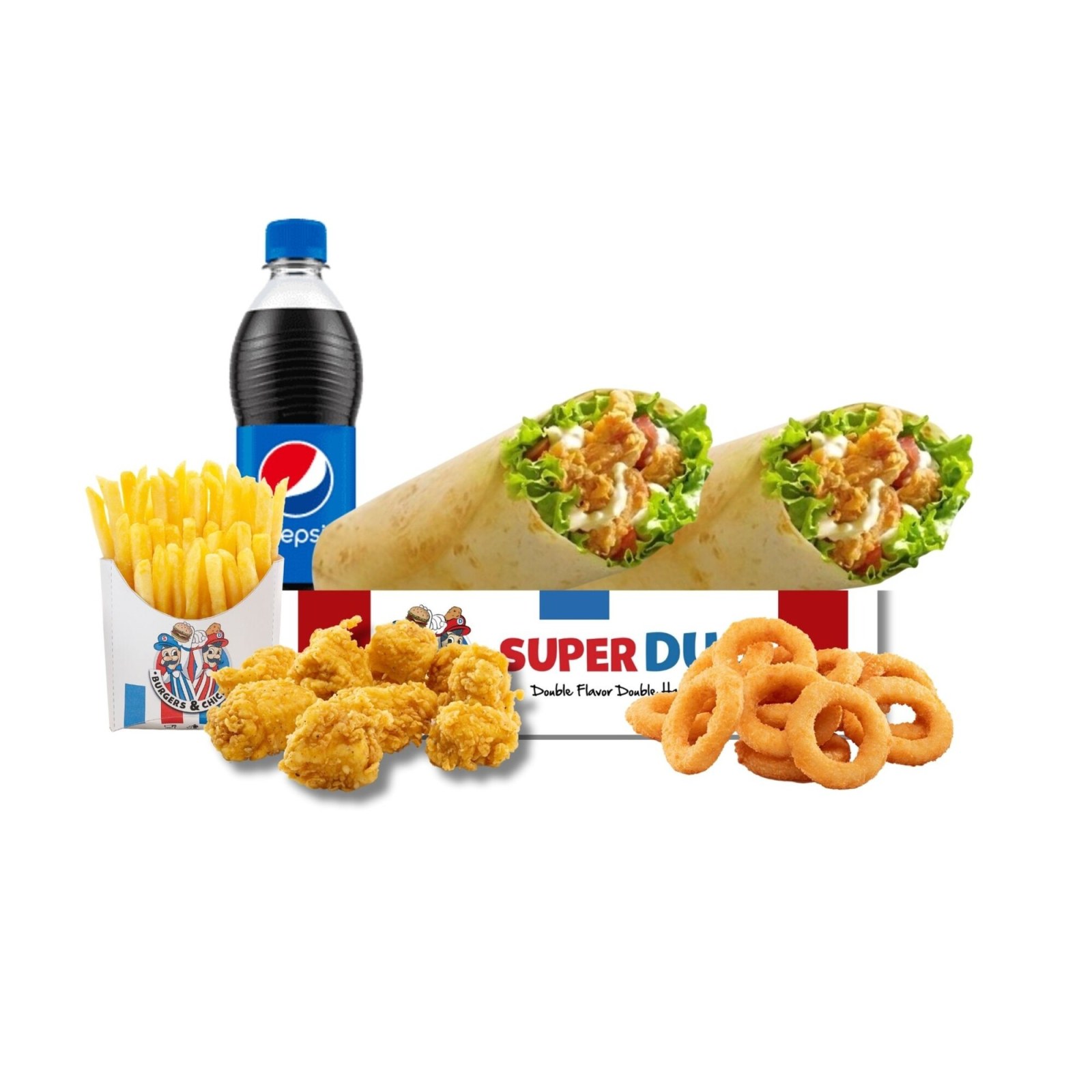 Super 2'Li Dürüm Kutu Menü