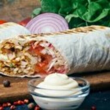 Kaşarlı Tavuk Döner Dürüm Menü