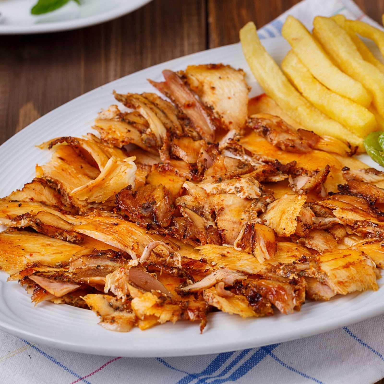 Tavuk Döner Servis Menü