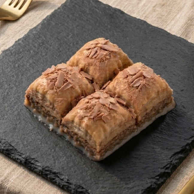 Çikolatalı Cevizli Soğuk Baklava