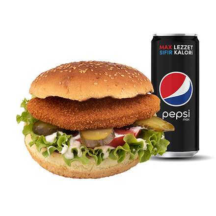 İso Tavuk Burger Menü