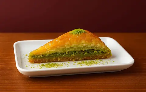 Fıstıklı Havuç Dilim Baklava