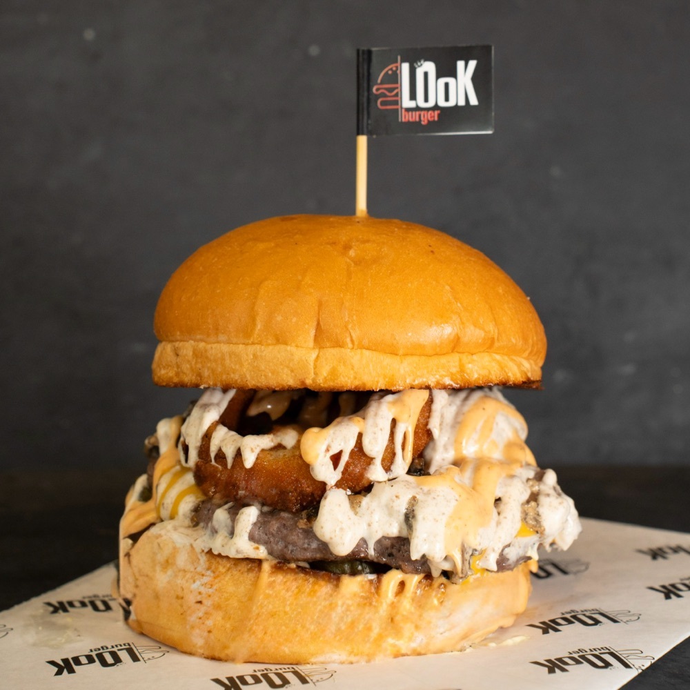 Truffle Mushroom Burger