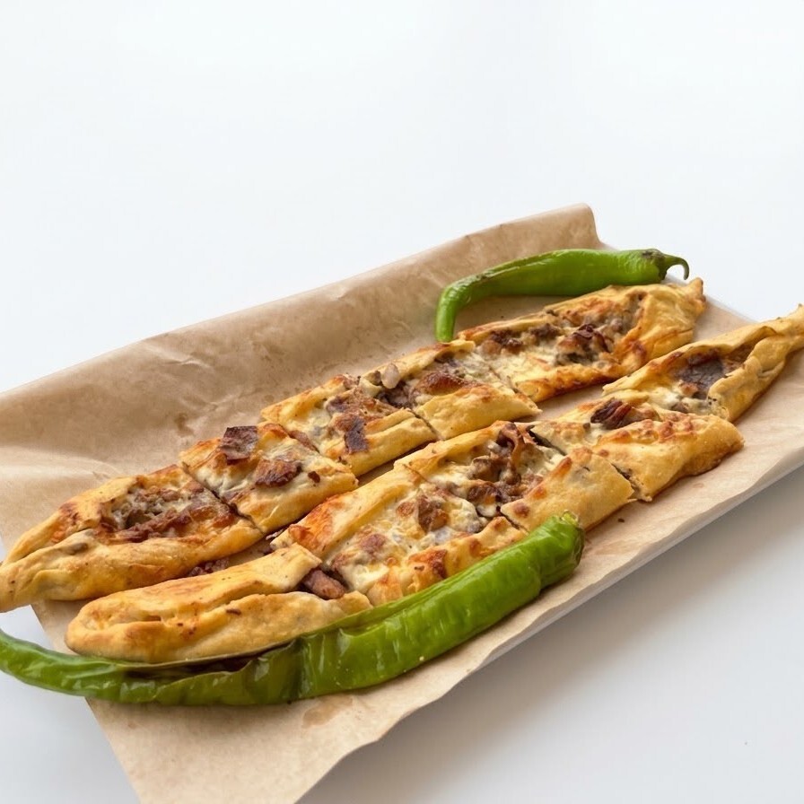 Kaşarlı Dönerli Pide