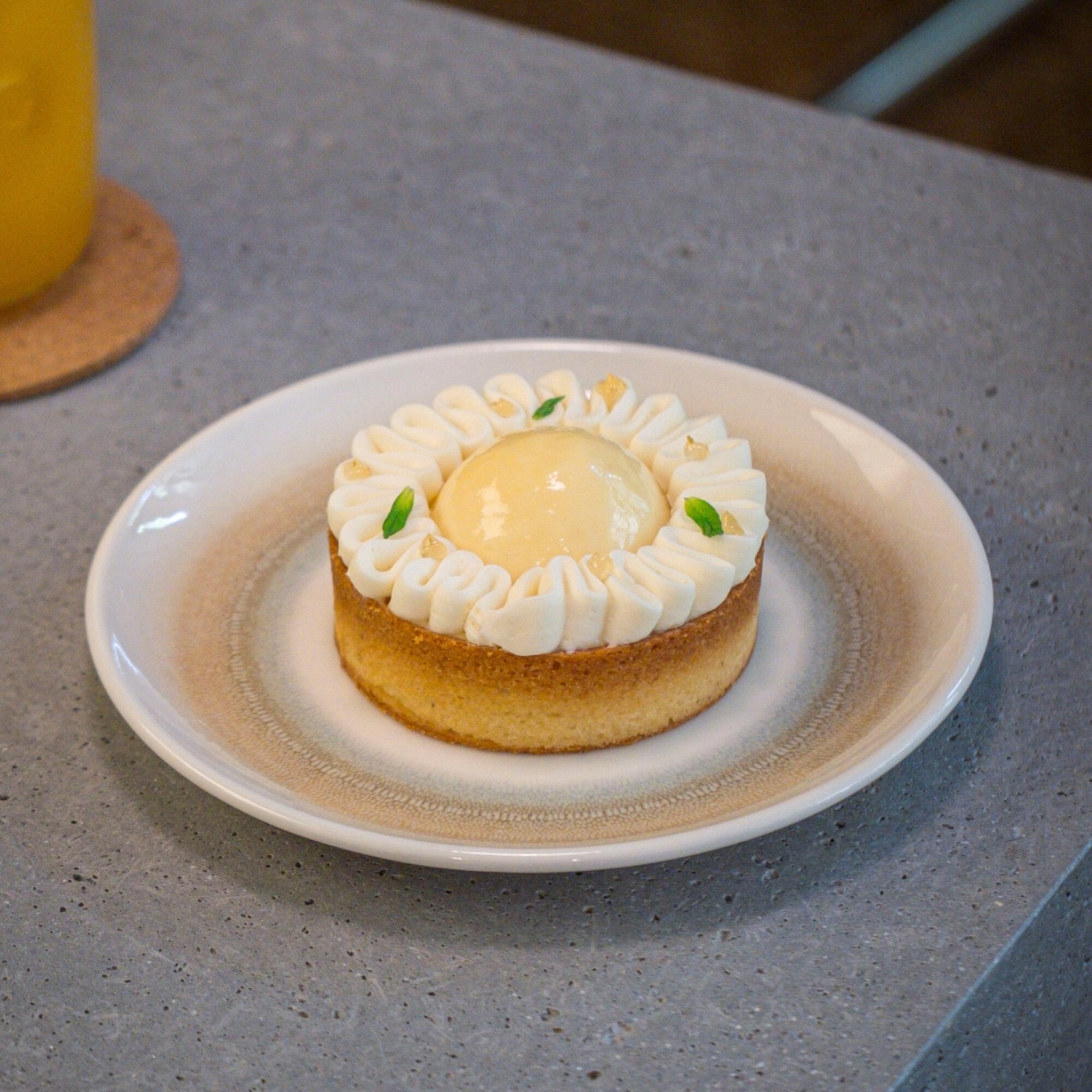 Limonlu Fıstıklı Tart