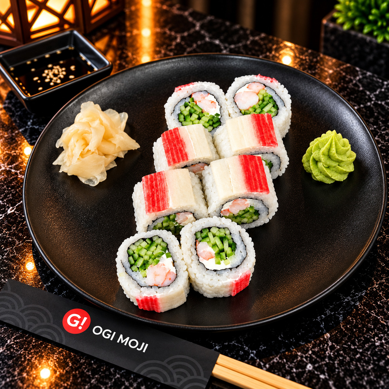 Ogi Moji Roll (8 Pcs.)