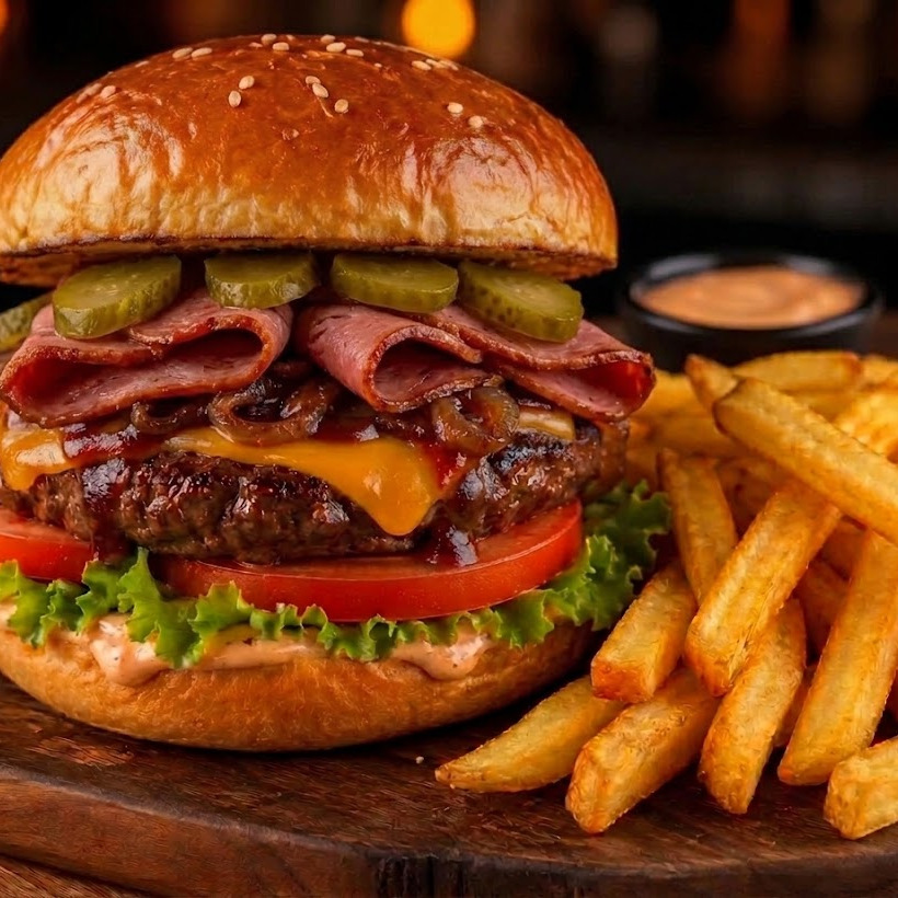 Prof Deluxe Burger