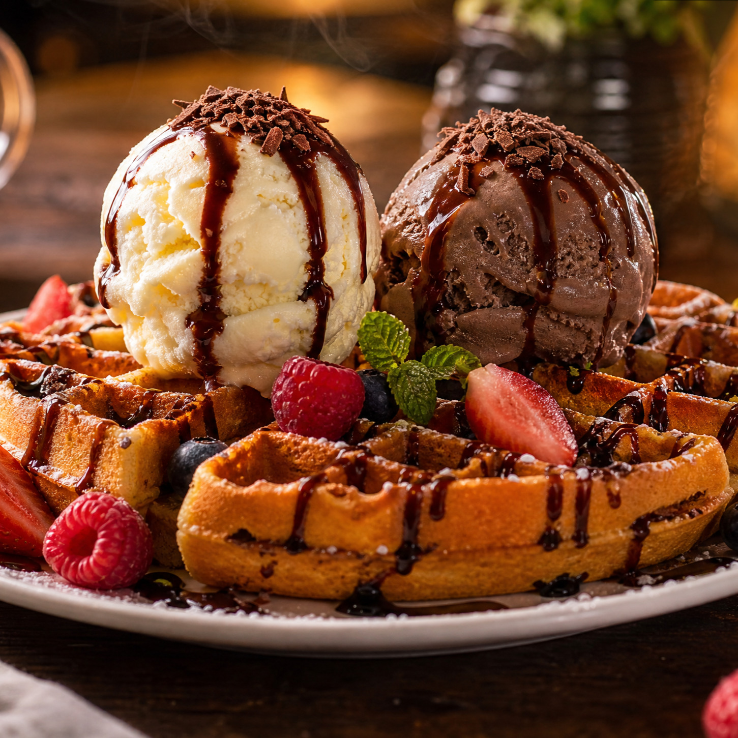 Dondurmalı Waffle