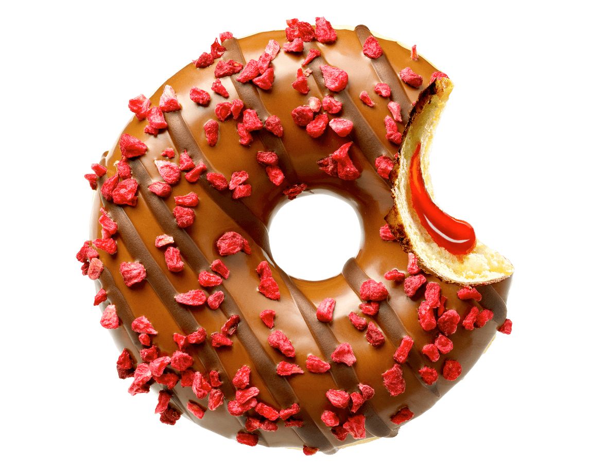 Raspberry Bliss Donut
