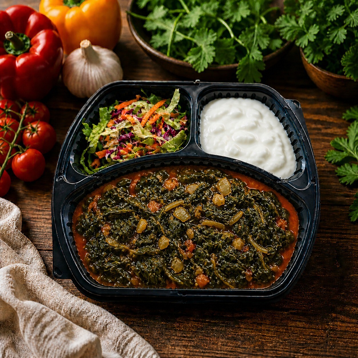 Ispanak + Pilav Menü