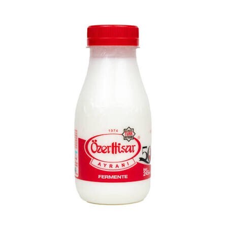 Özel Hisar Cam Şişe Ayran 245 ml