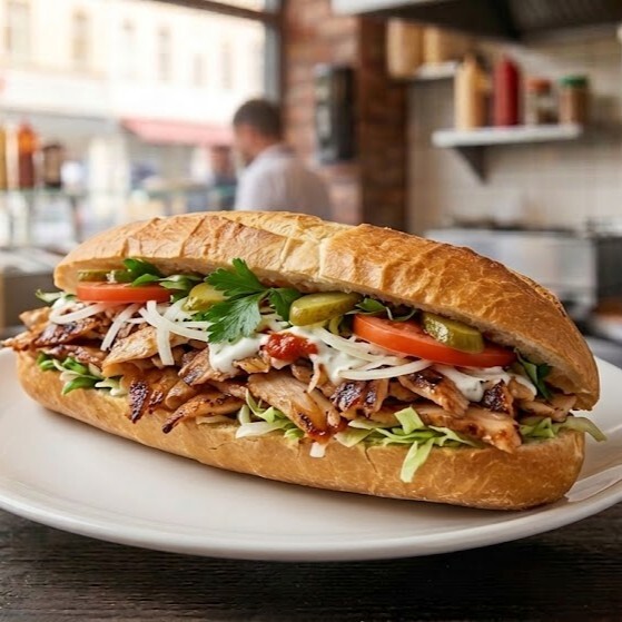Tam Ekmek Arası Tavuk Döner