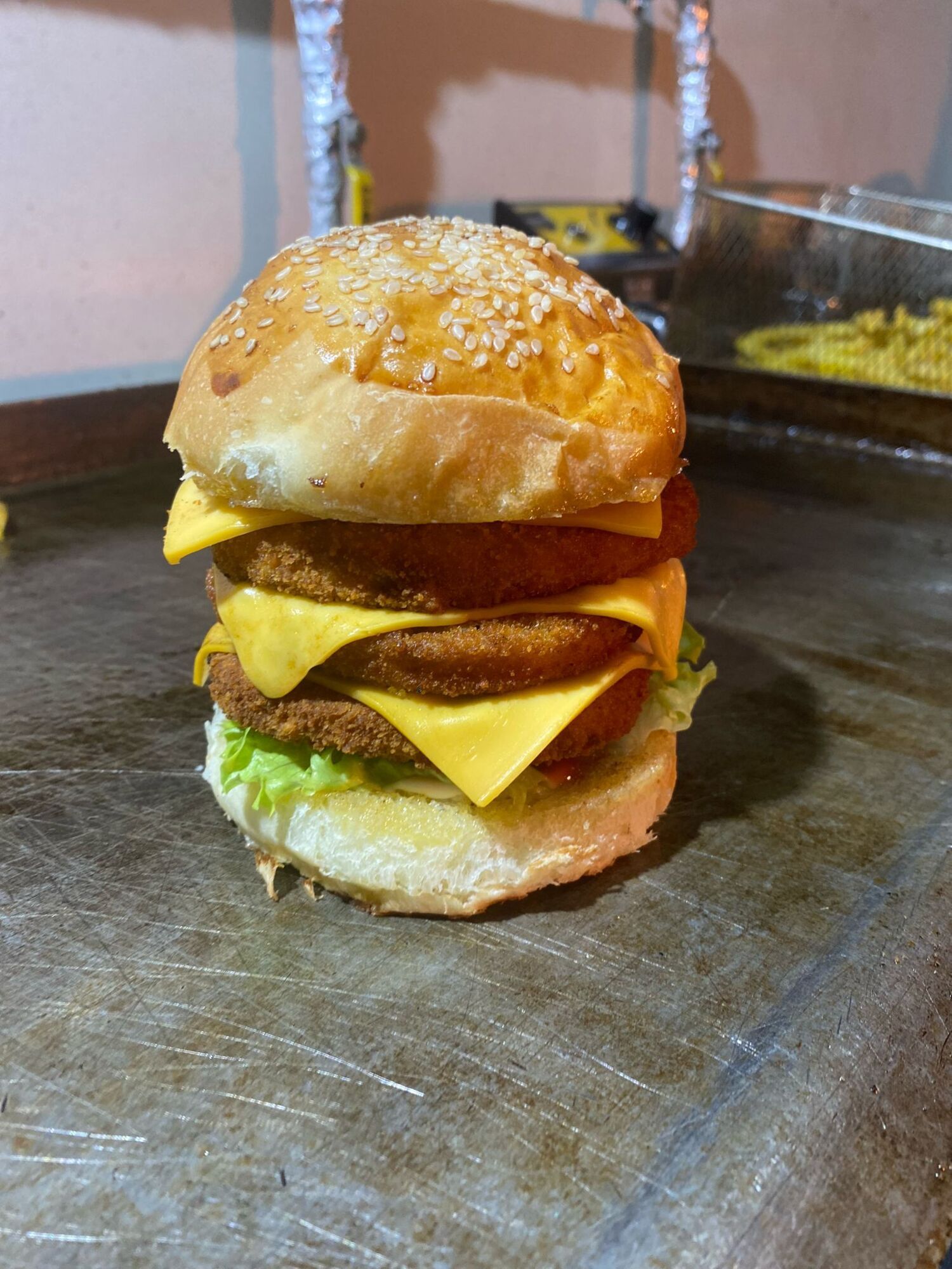 Tavuk Chessburger Tripple
