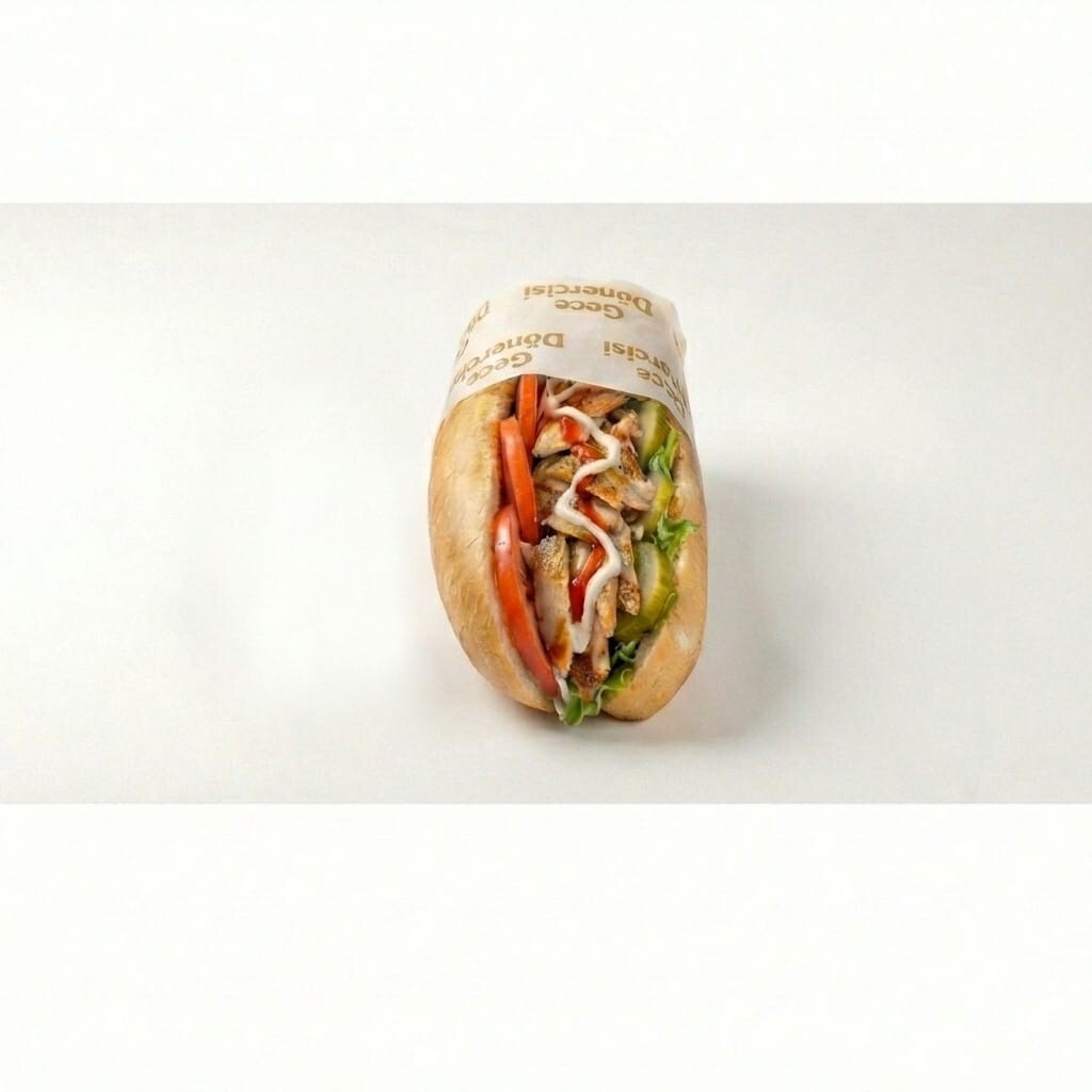 Sandviç Ekmek Arası Tavuk Döner