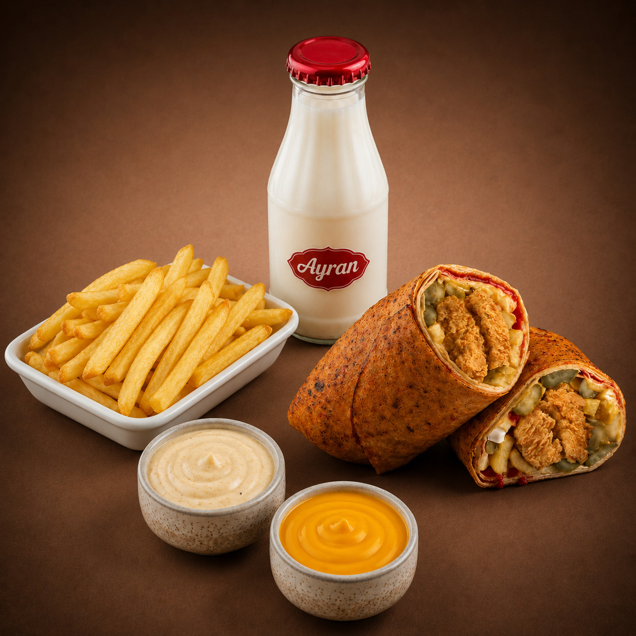 Çıtır Tenders Burrito Menü