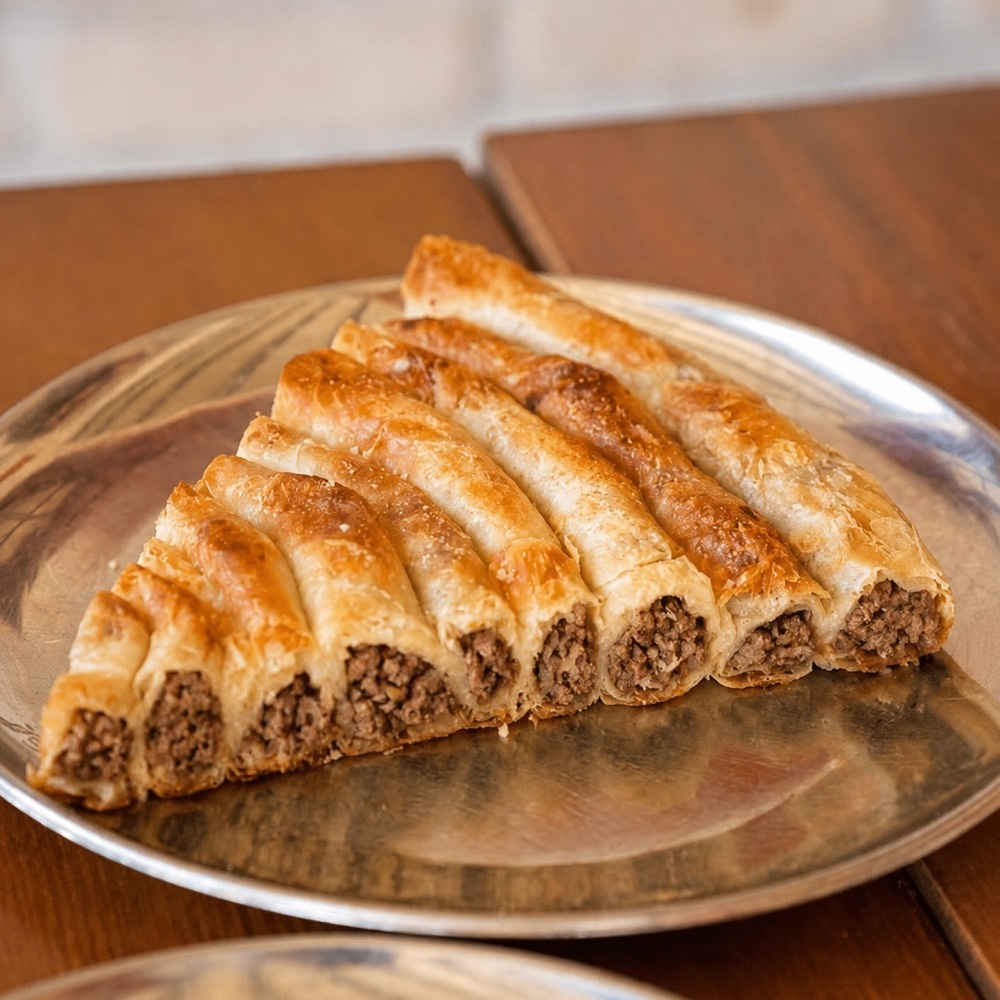 Kıymalı boşnak böreği (porsiyon 250gr)