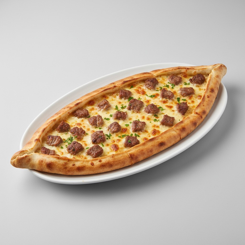 Kuşbaşılı Kaşarlı Pide