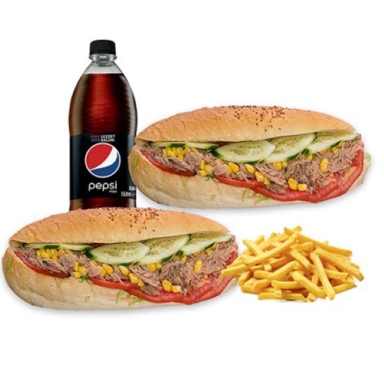 2 Li Ton Balıklı Menü