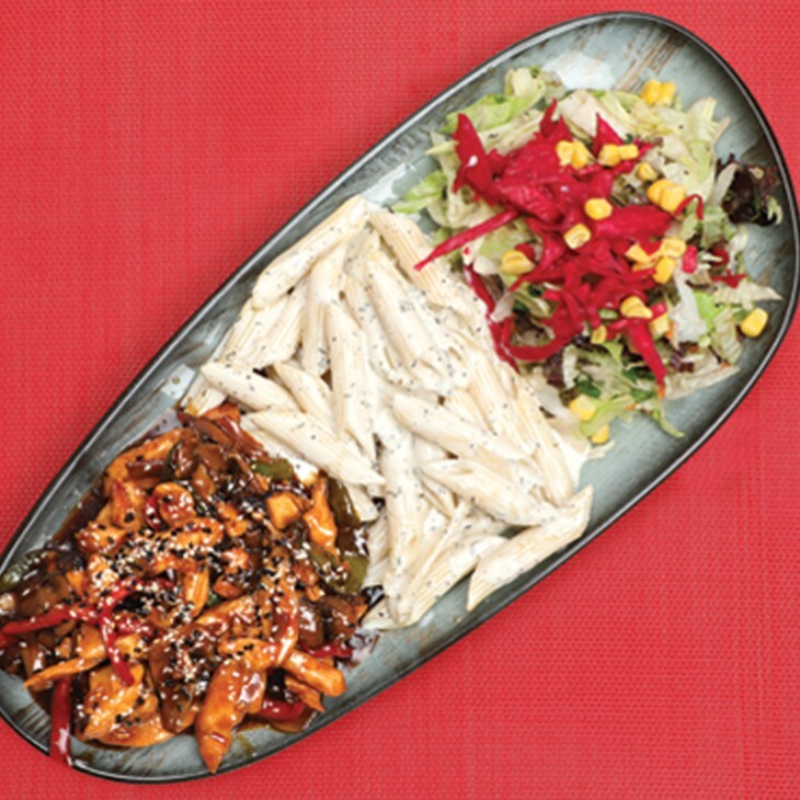 Set Teriyaki Soslu Tavuk
