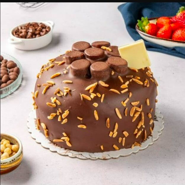 0 No Muzlu Çikolatalı Pasta (4-6 Kişilik)