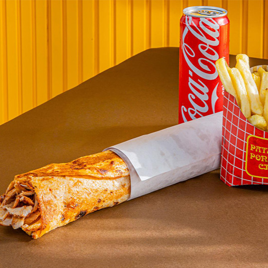 Tavuk Döner 45 cm Zurna Menü (120 gr)