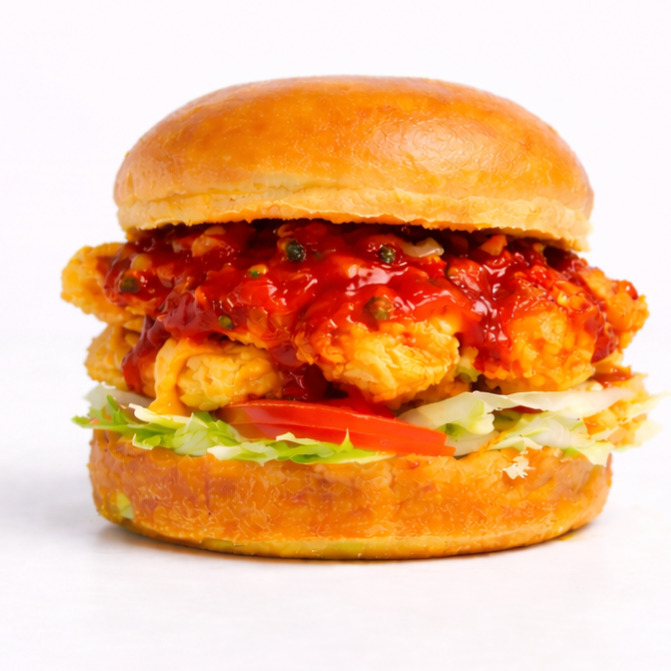 Mexica (Acı) Cajun Burger