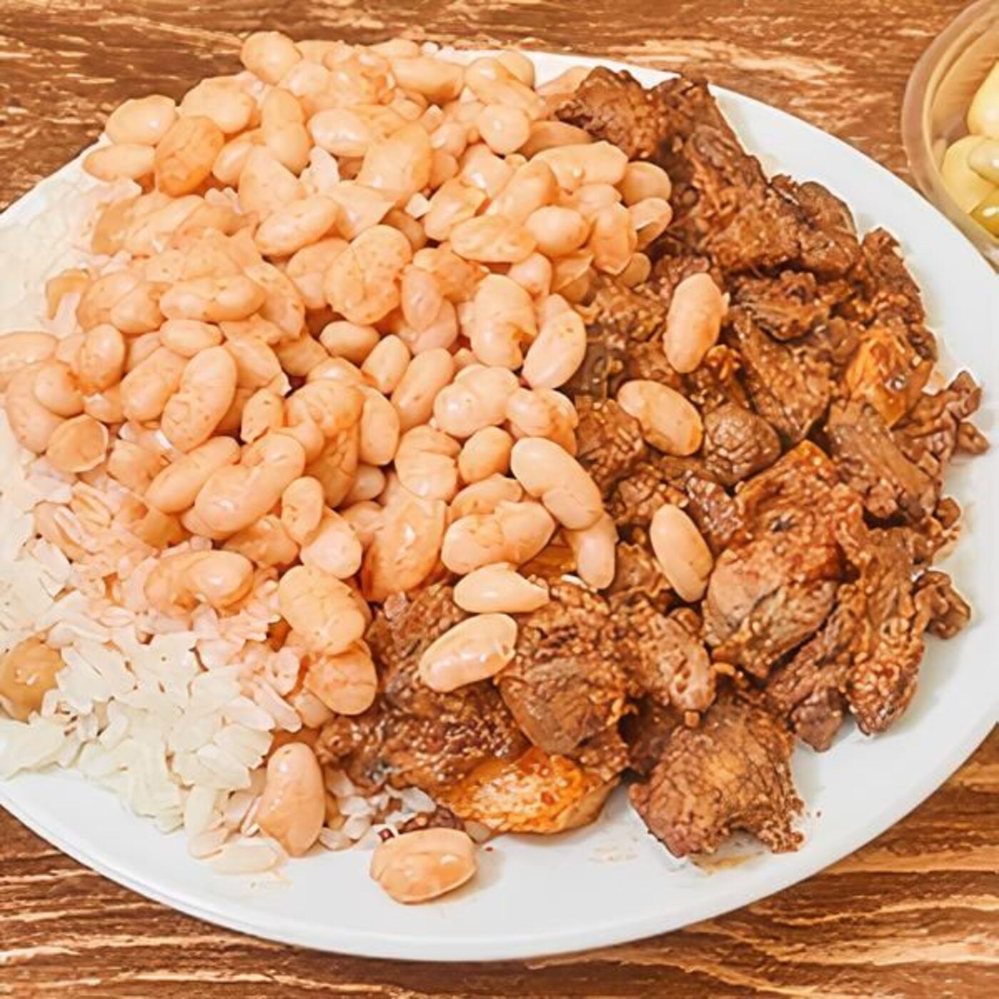 Ciğerli Kuru Fasulyeli Pilav