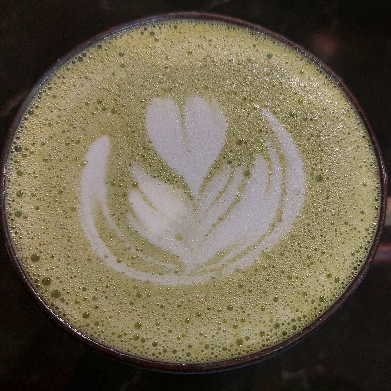 Matcha Lavender Latte