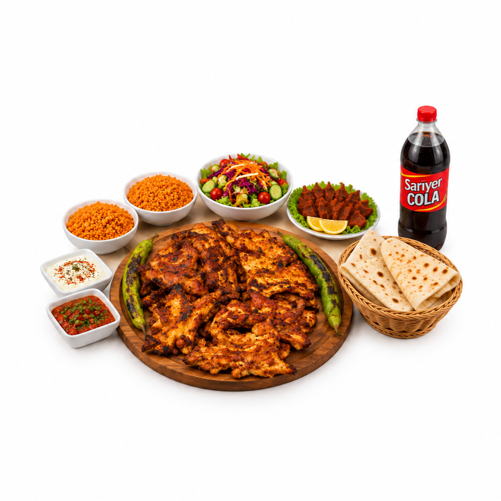 Kiloluk Tavuk Kelebek Menü (1 kg) menü