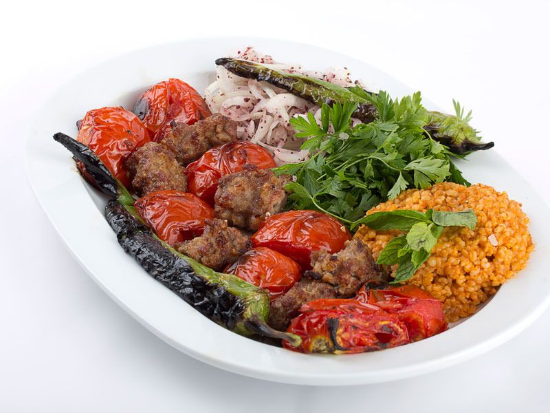 Domatesli Kebap