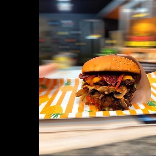 Ejder Burger + Tırtıklı Patates