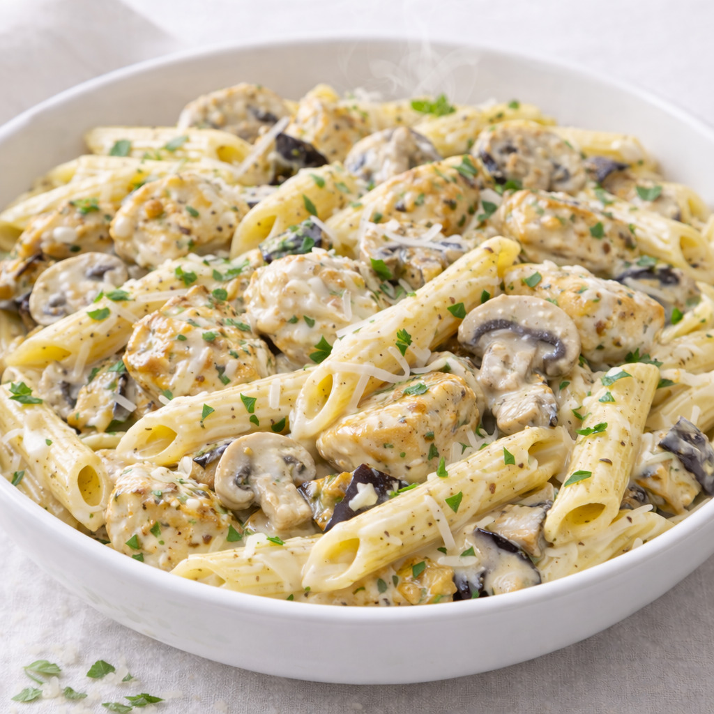 Chicken Alfredo Penne