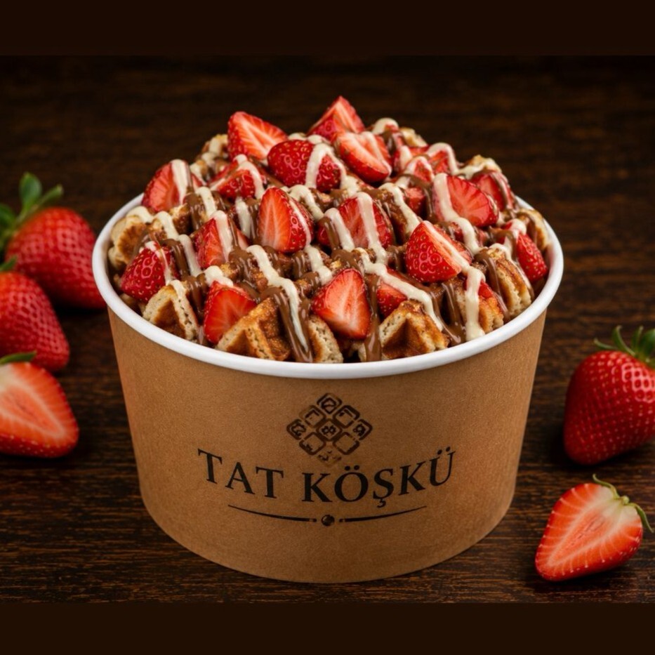 Çilek Rüyası Waffle