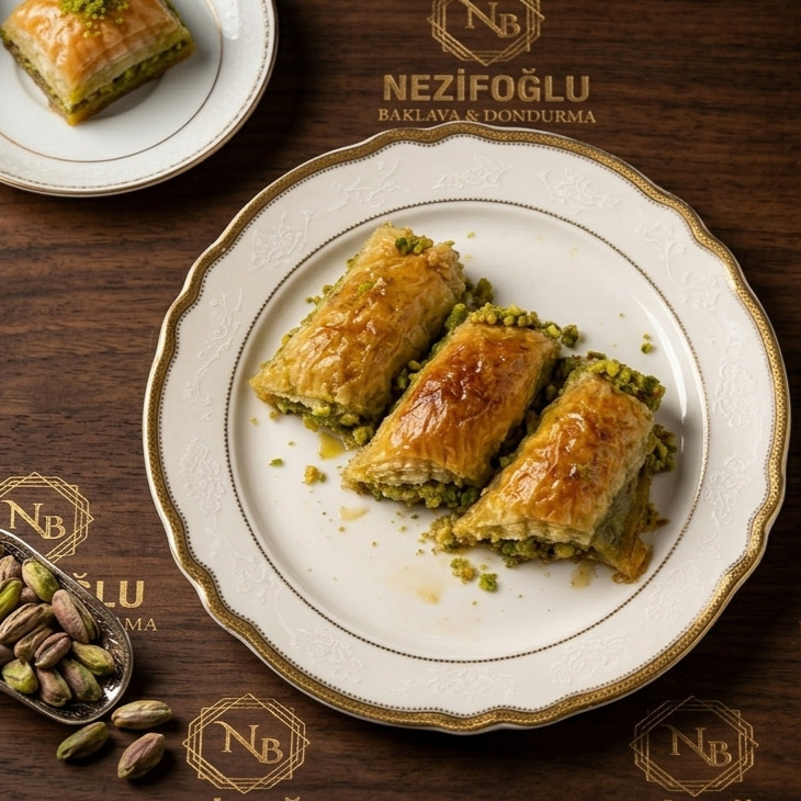 Kaymaklı Fıstıklı Şöbiyet (500 g)