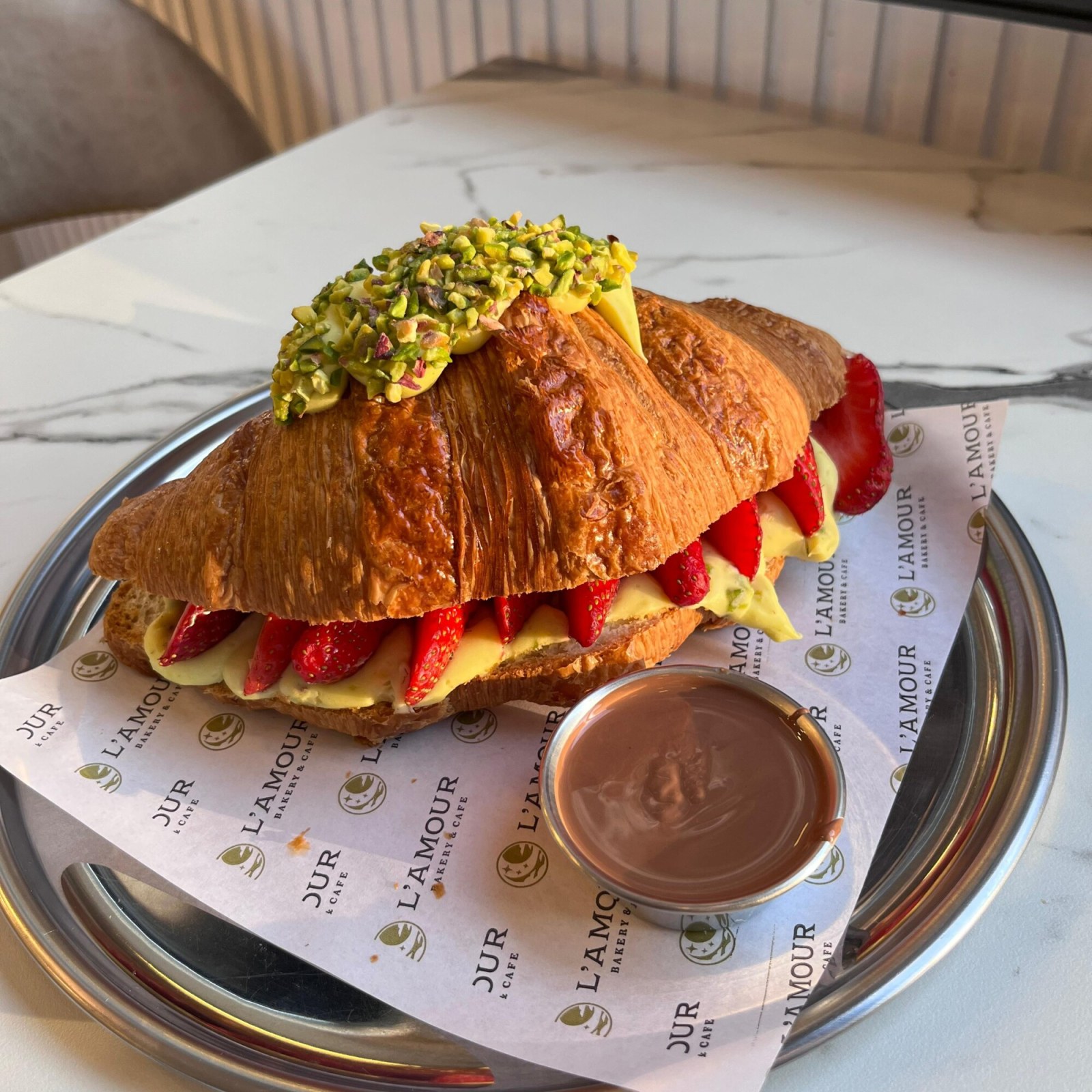Fıstıklı Kruvasan