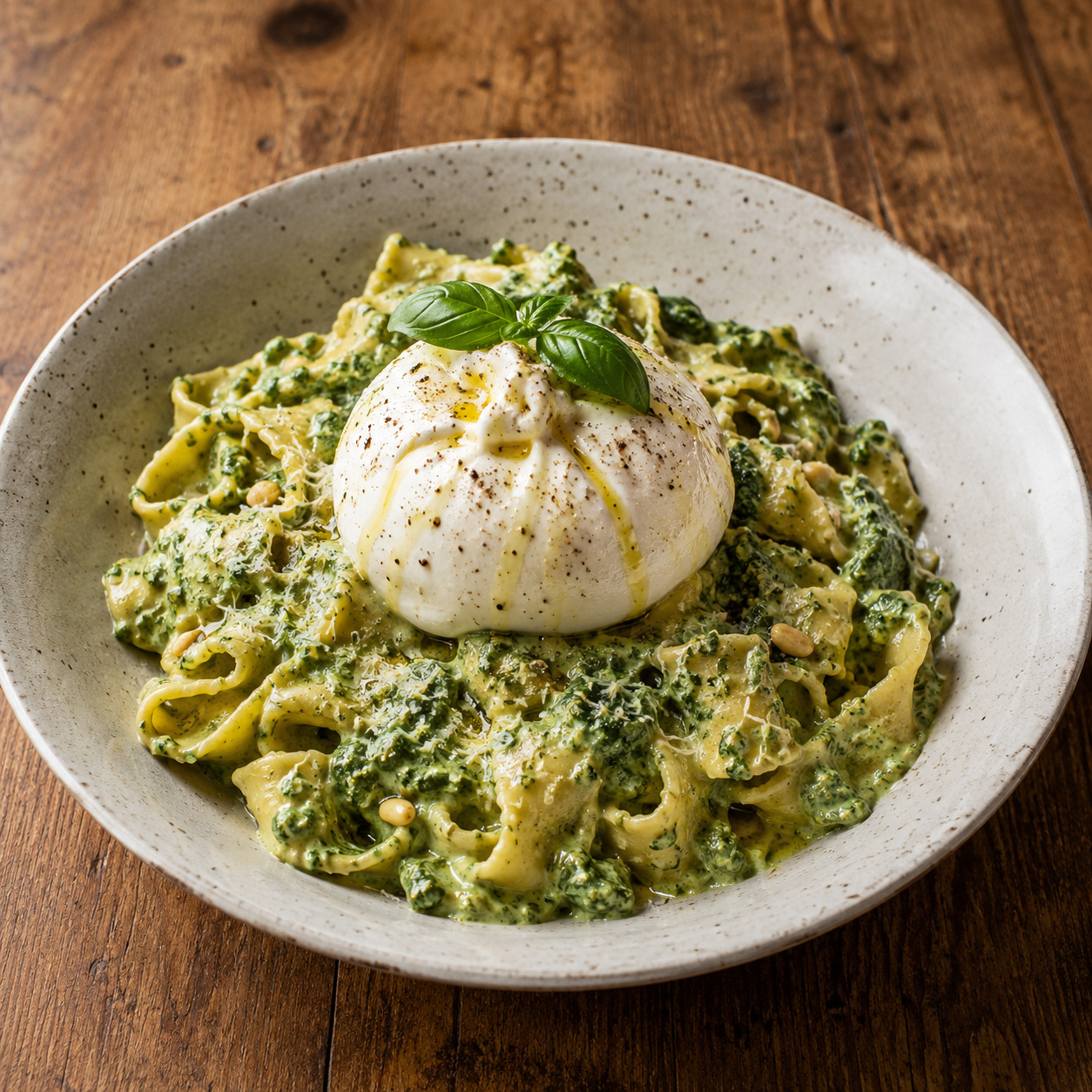 Creamy Pesto Burrata