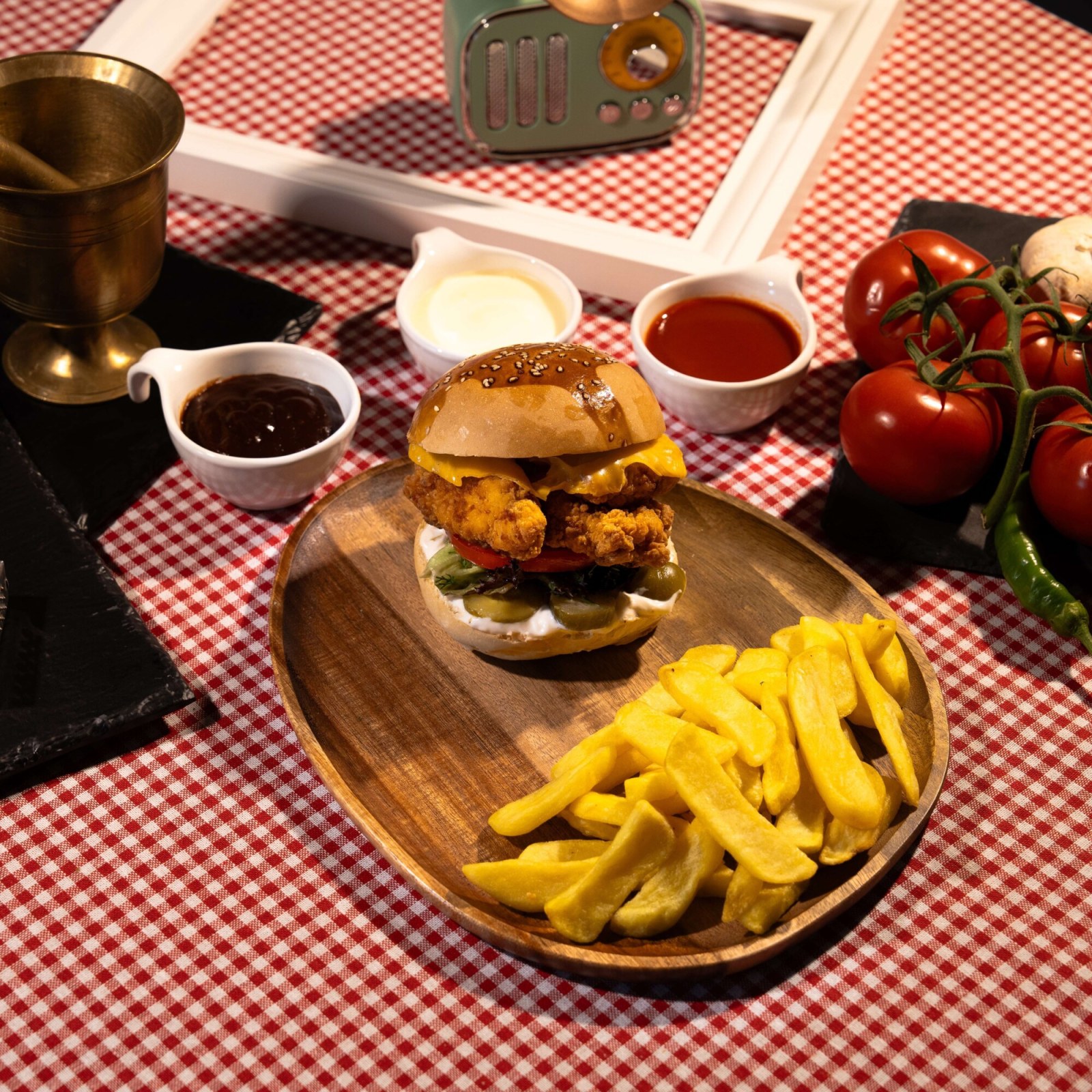 Çıtır Tavuk Burger