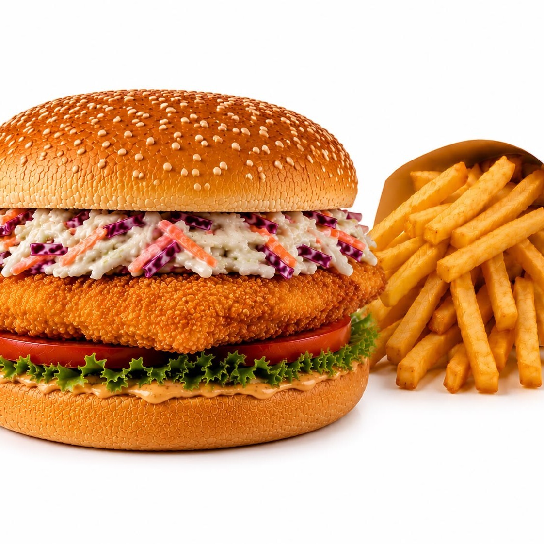 Mega Tavuk Burger