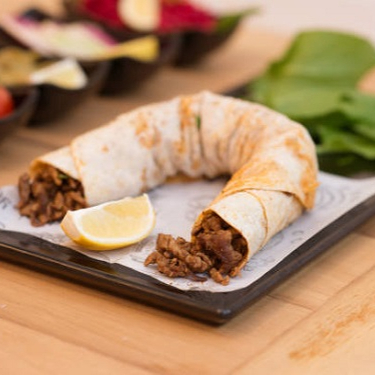 Biftek Et Tantuni Dürüm& Ayran