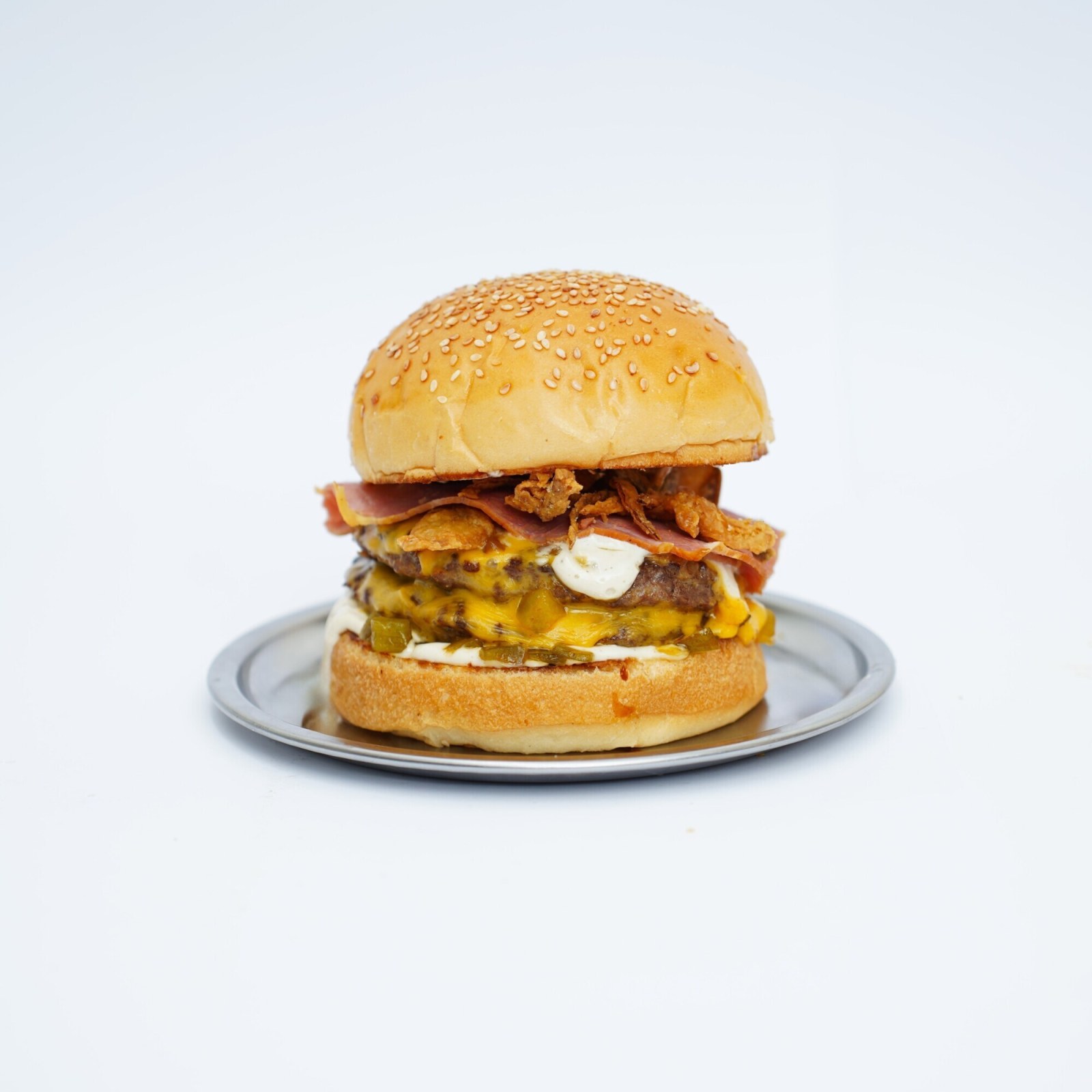 2'li Yalın Zoom Burger, 1 Litre İçecek ve 1 adet Tatlı