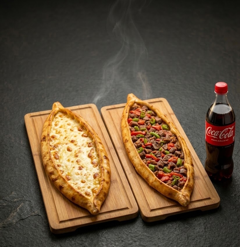2 Li Pide Menü + İçecek